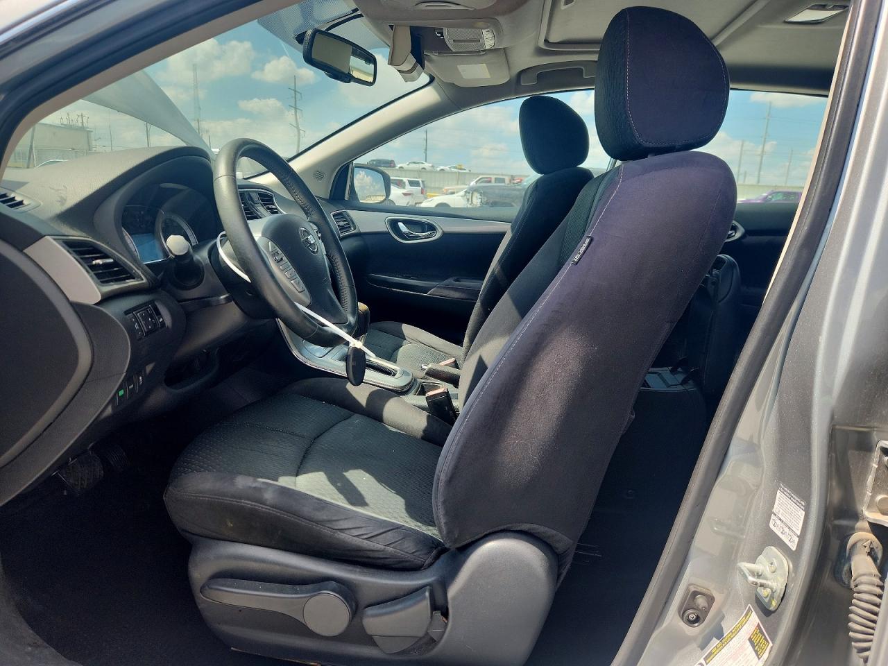 2014 Nissan Sentra S/sv/sr/sl Silver vin: 3N1AB7AP9EY341089