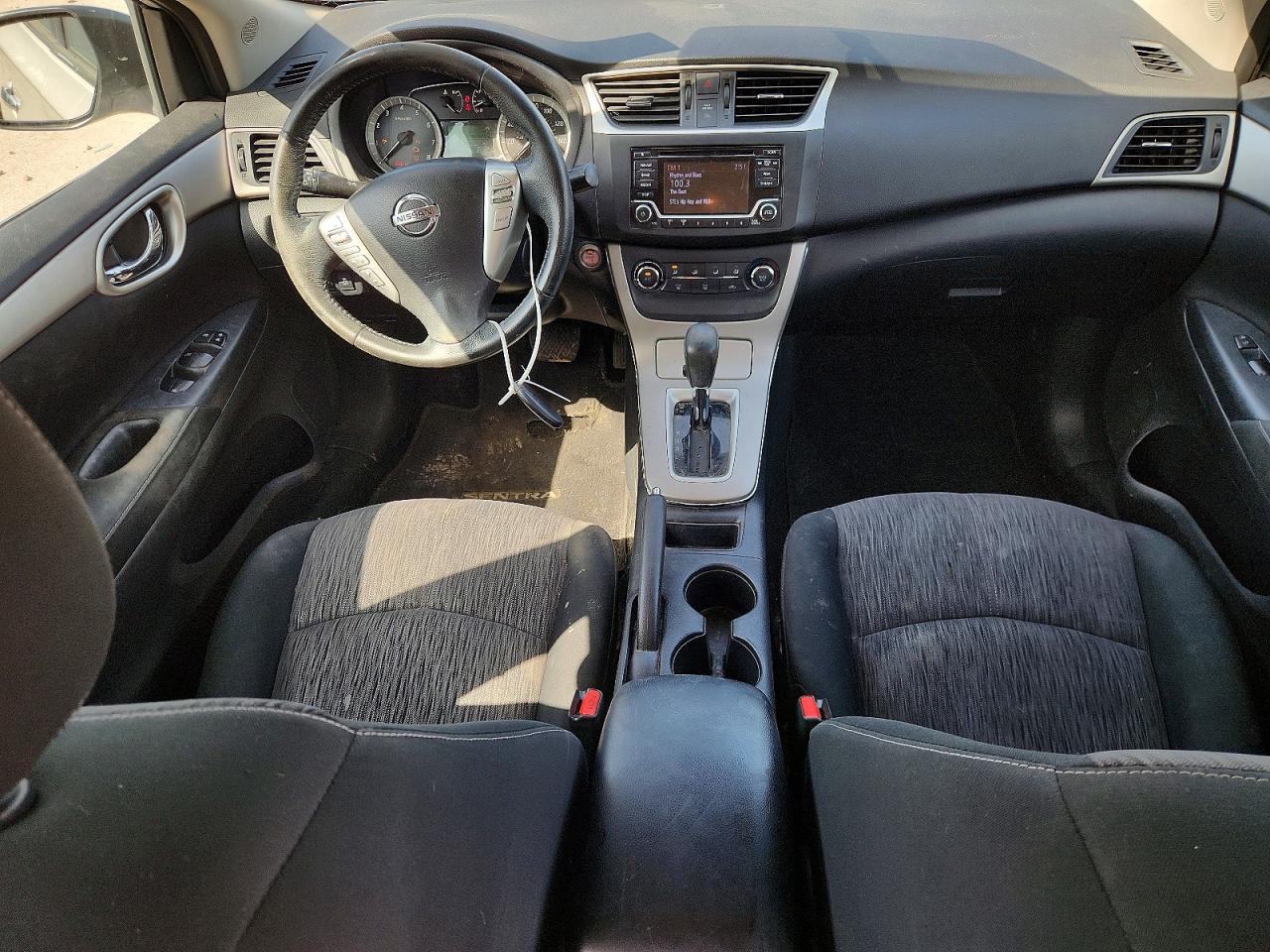 2015 Nissan Sentra Sv Silver vin: 3N1AB7AP9FL650298