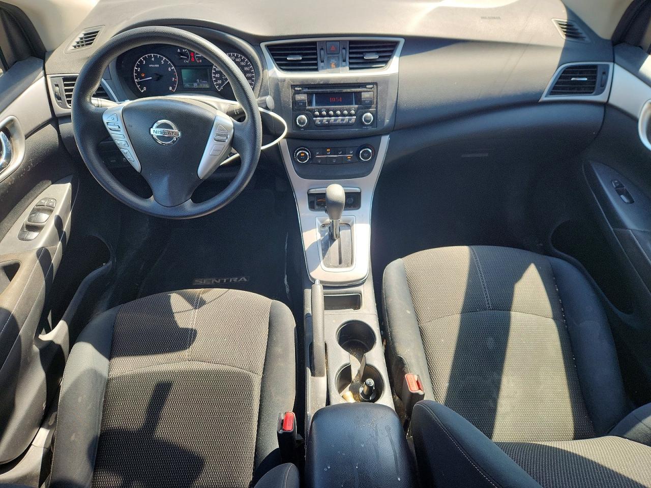 2015 Nissan Sentra S Gray vin: 3N1AB7AP9FL655064