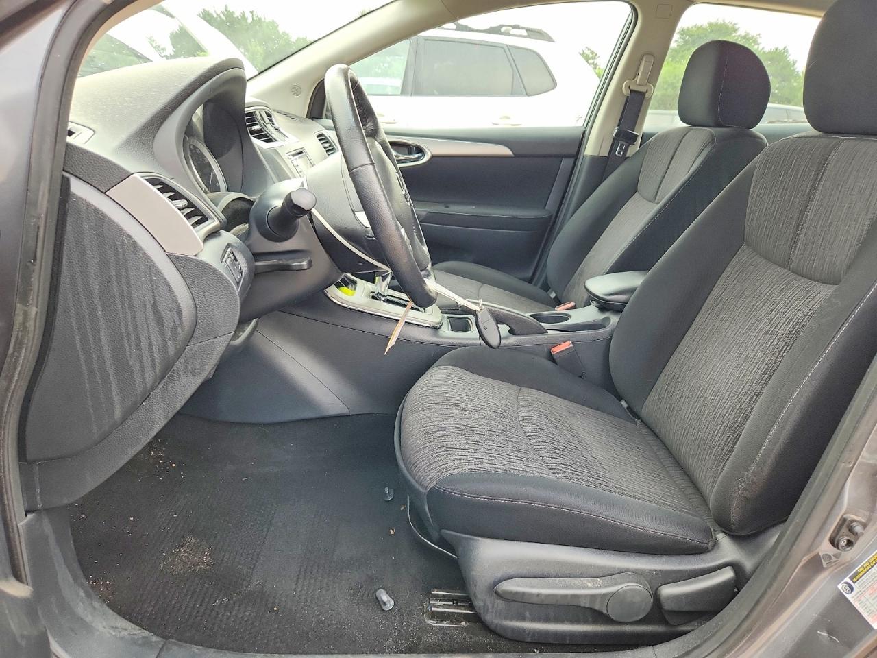 2015 Nissan Sentra Sv Gray vin: 3N1AB7AP9FL661320