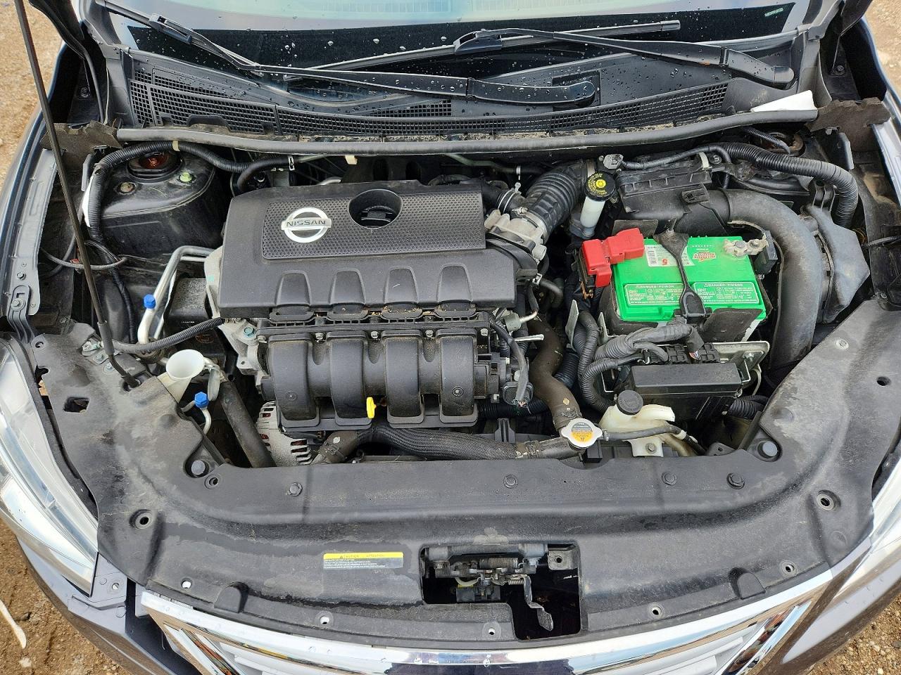 2015 Nissan Sentra Sv Gray vin: 3N1AB7AP9FL661320