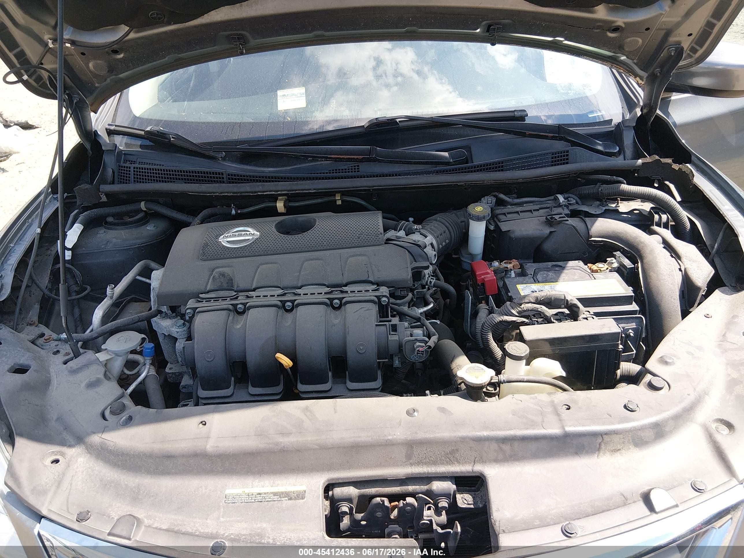 2015 Nissan Sentra Fe+ S/s/sl/sr/sv Серый vin: 3N1AB7AP9FL662824
