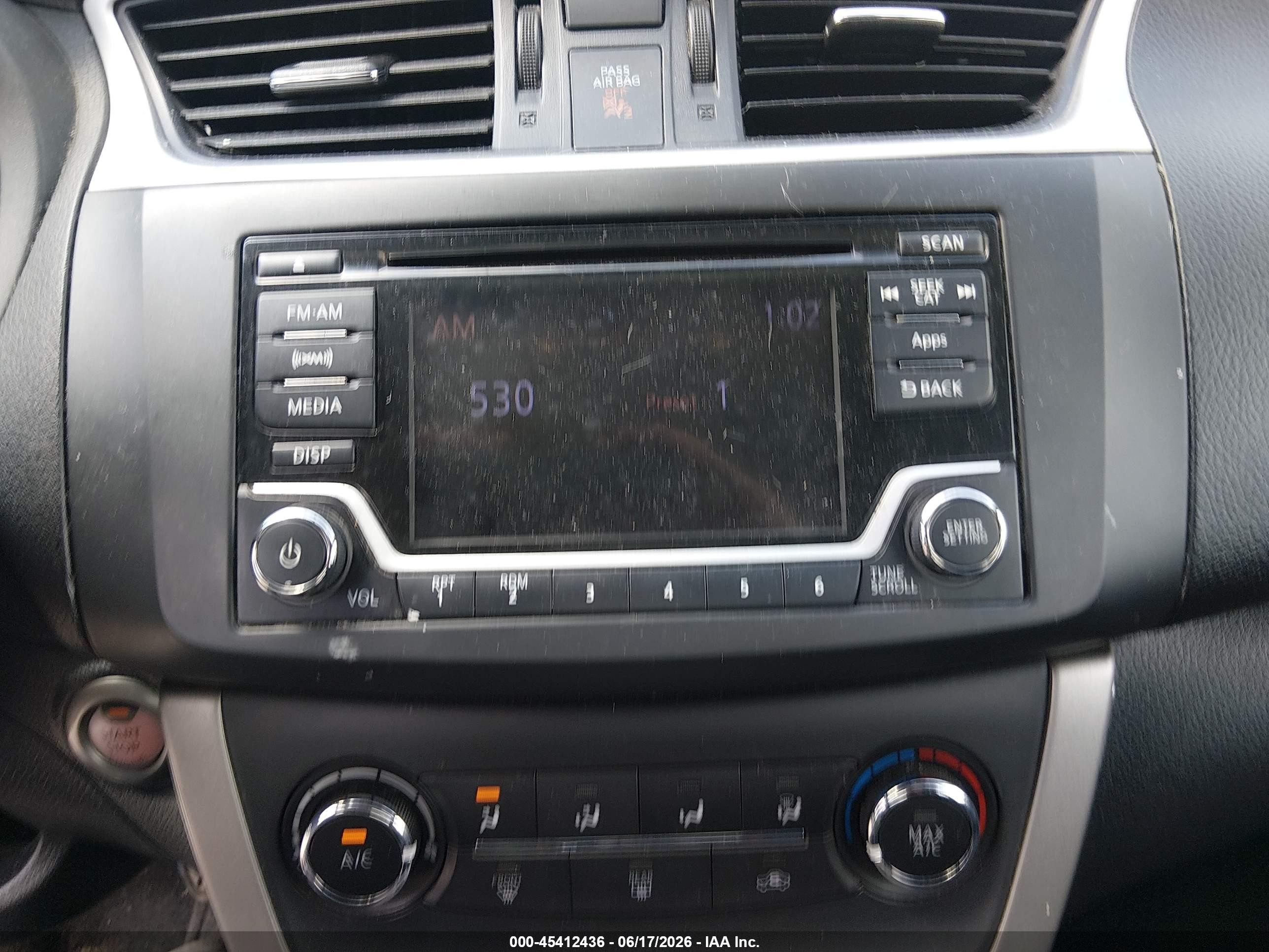 2015 Nissan Sentra Fe+ S/s/sl/sr/sv Серый vin: 3N1AB7AP9FL662824