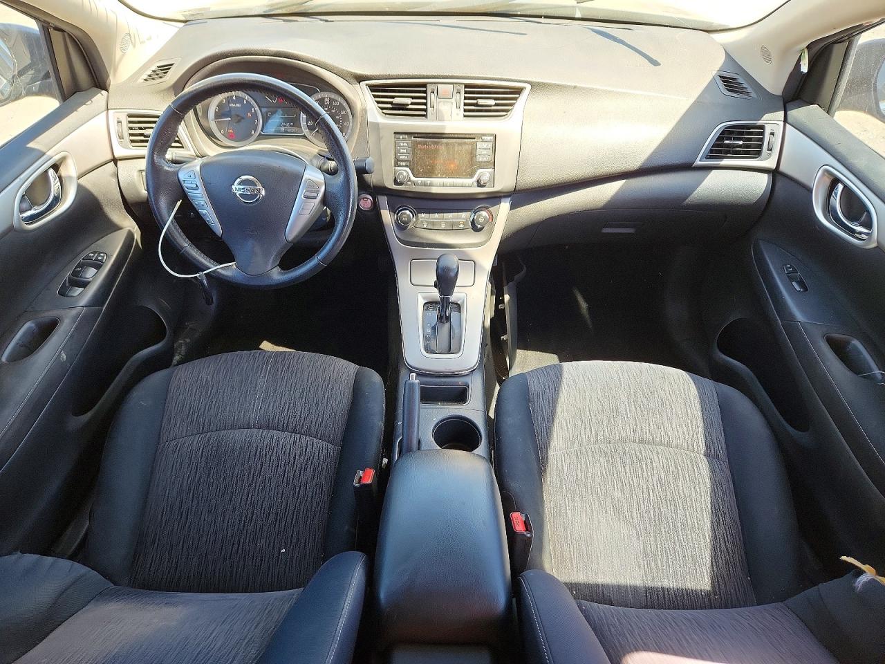 2015 Nissan Sentra Sv Синий vin: 3N1AB7AP9FL674522