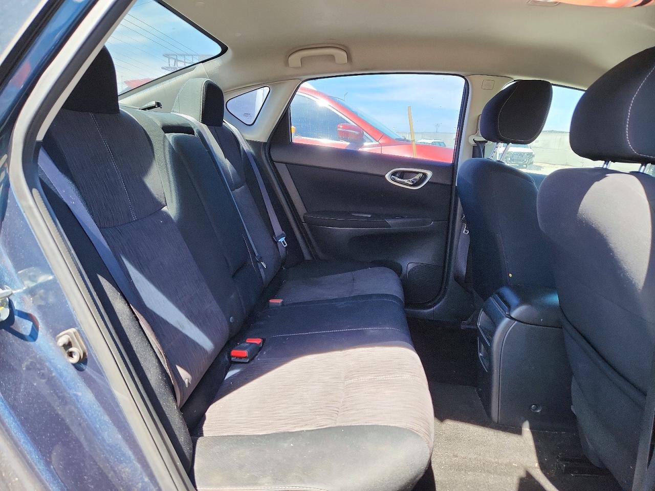 2015 Nissan Sentra Sv Синий vin: 3N1AB7AP9FL674522