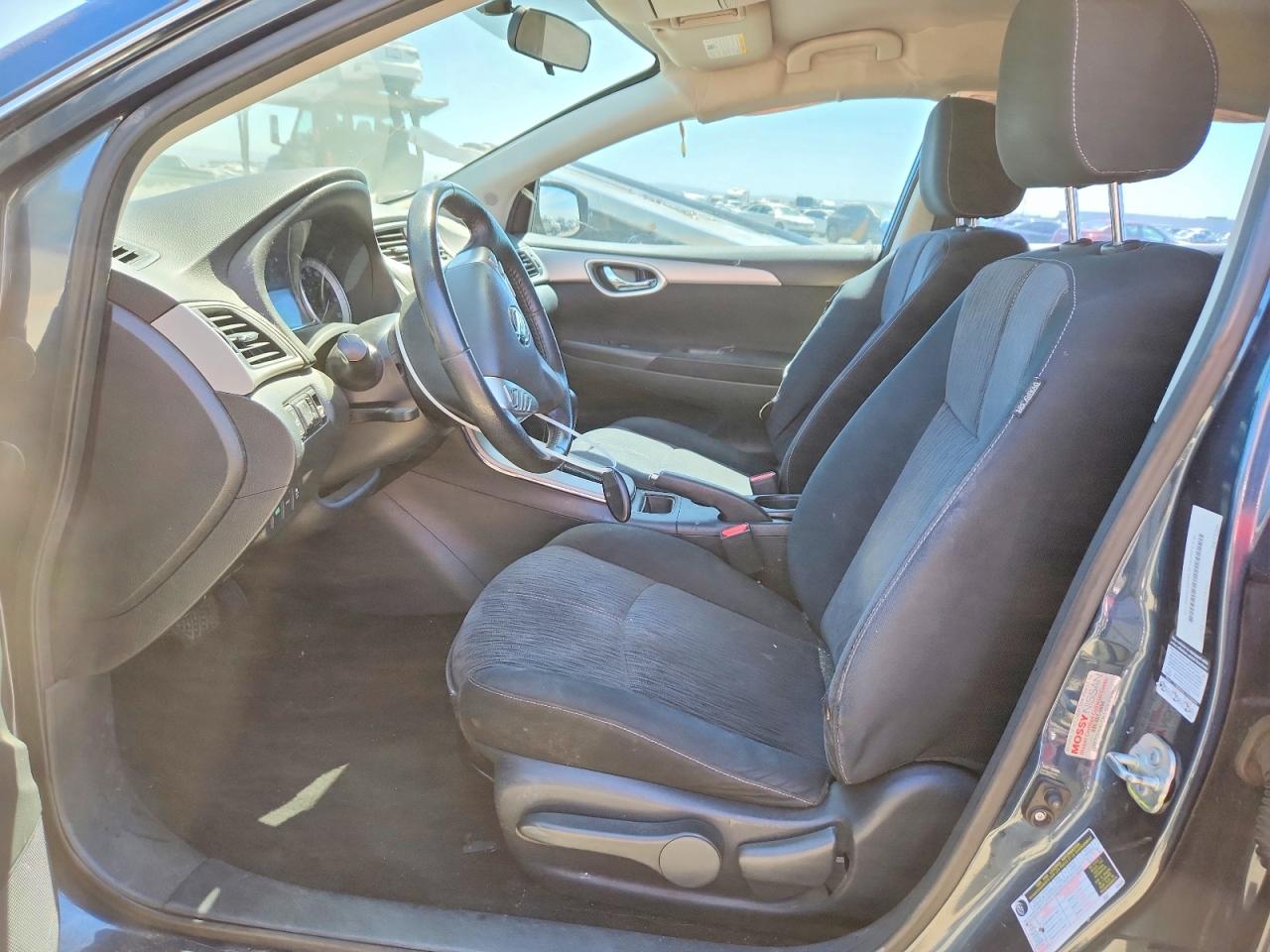 2015 Nissan Sentra Sv Синий vin: 3N1AB7AP9FL674522