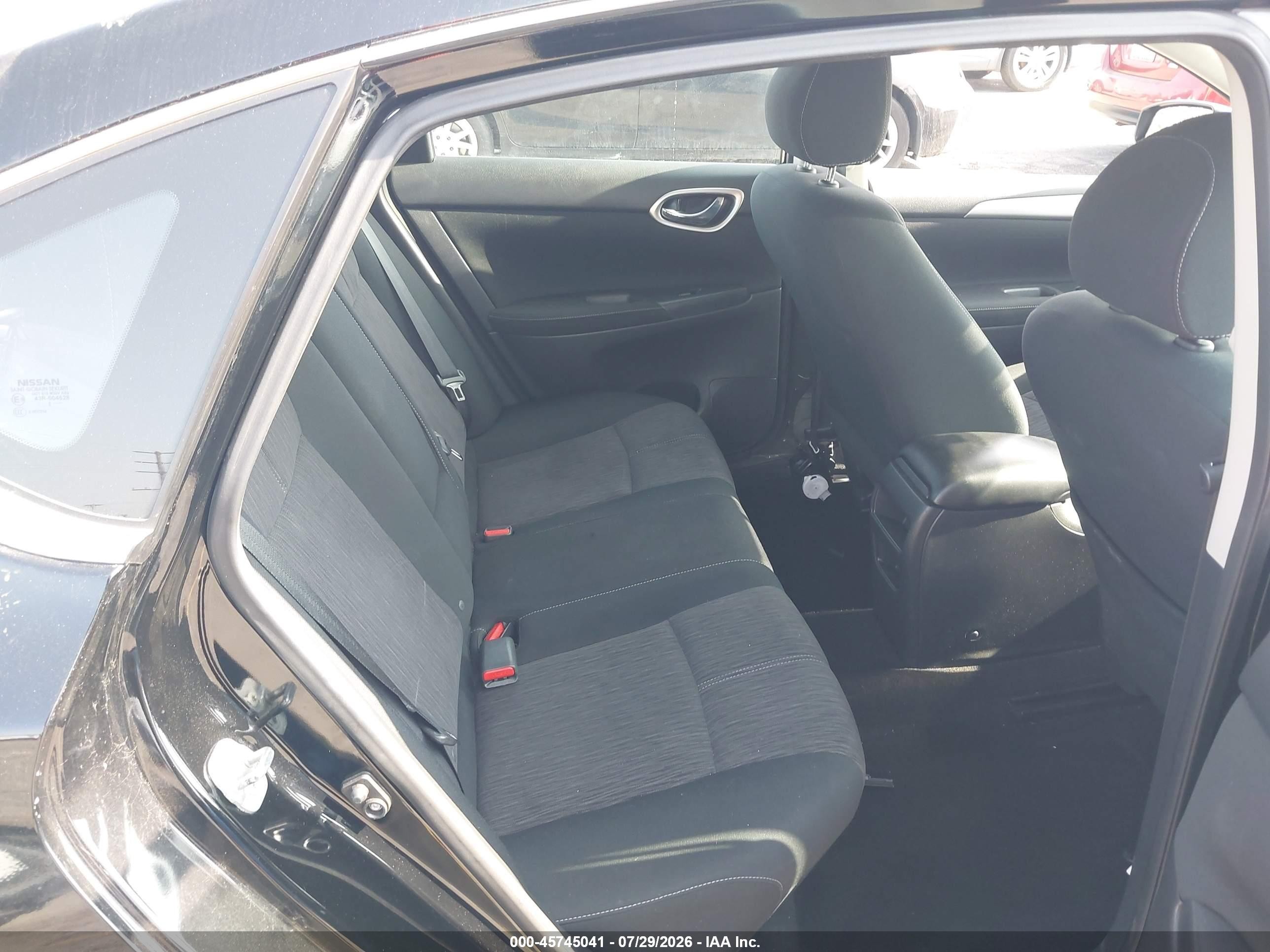 2015 Nissan Sentra Fe+ S/s/sl/sr/sv Black vin: 3N1AB7AP9FL680742