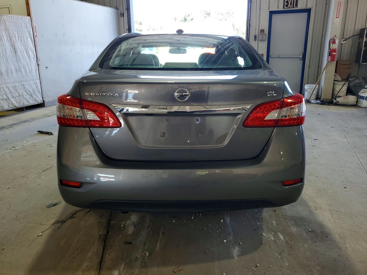 2015 Nissan Sentra Sl Gray vin: 3N1AB7AP9FY215249