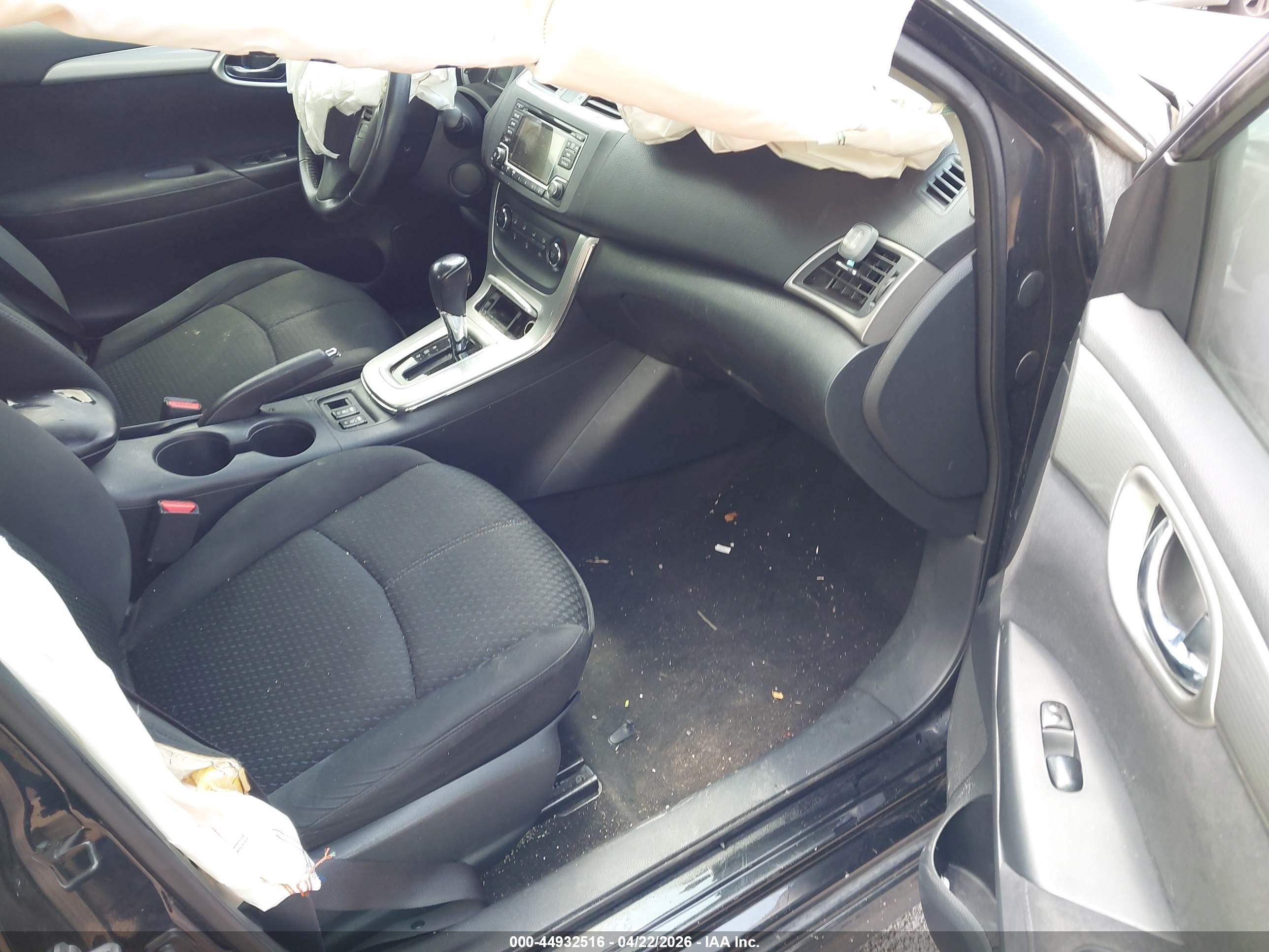 2015 Nissan Sentra Sr Black vin: 3N1AB7AP9FY219611