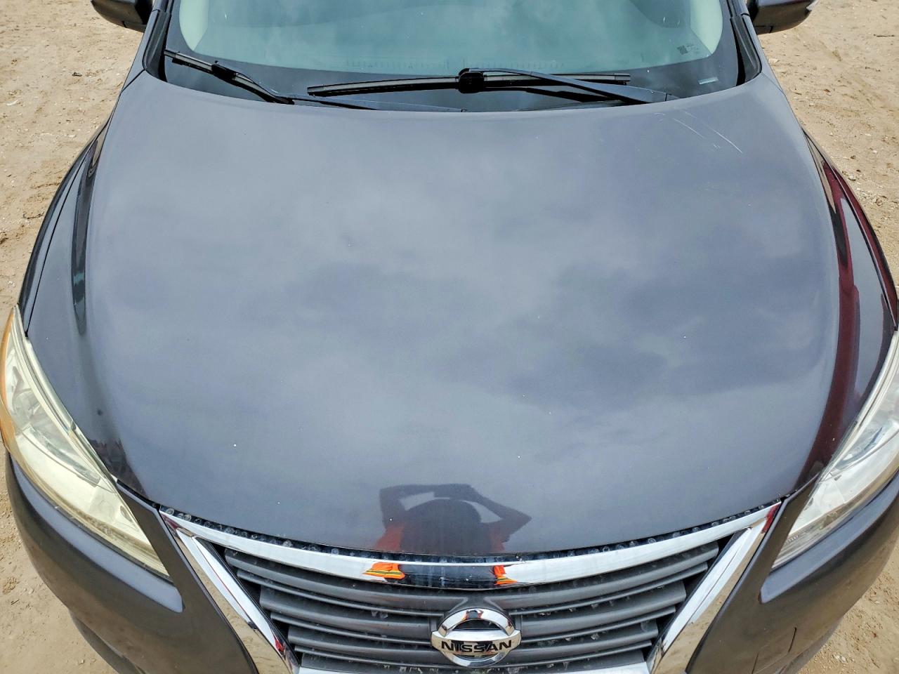 2015 Nissan Sentra Sr Серый vin: 3N1AB7AP9FY225389