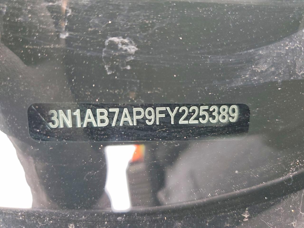 2015 Nissan Sentra Sr Серый vin: 3N1AB7AP9FY225389