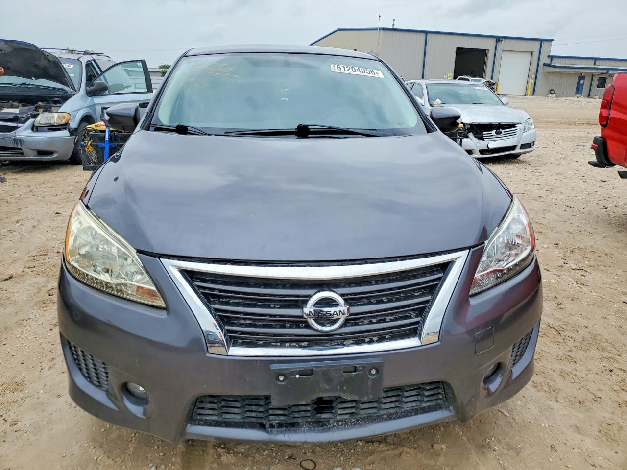 2015 Nissan Sentra Sr Серый vin: 3N1AB7AP9FY225389