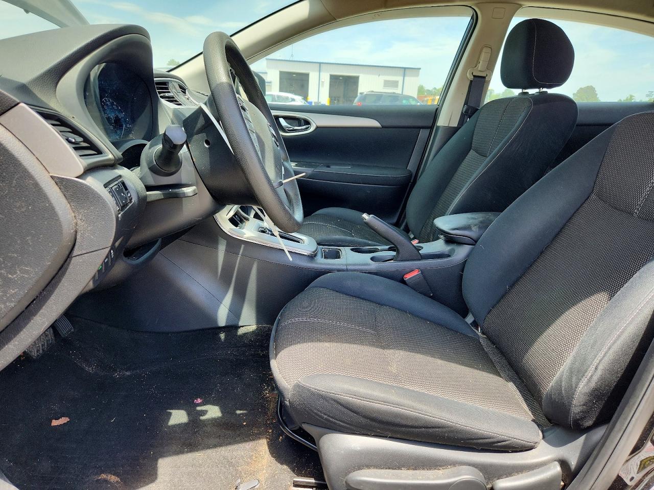 2015 Nissan Sentra S Black vin: 3N1AB7AP9FY227787