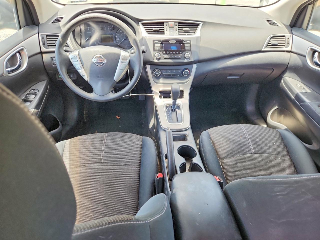 2015 Nissan Sentra S Black vin: 3N1AB7AP9FY227787