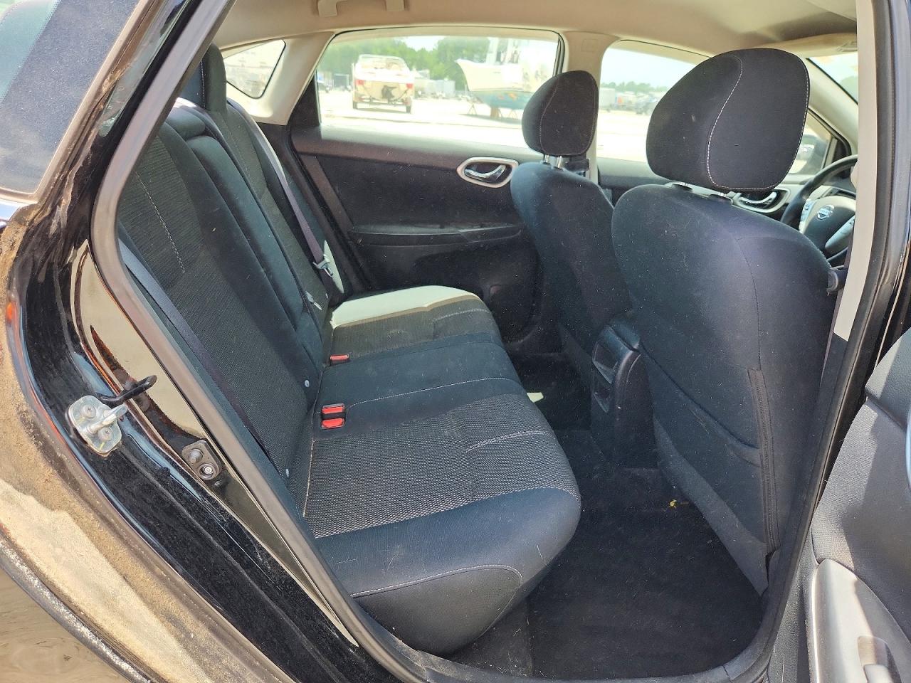 2015 Nissan Sentra S Black vin: 3N1AB7AP9FY227787