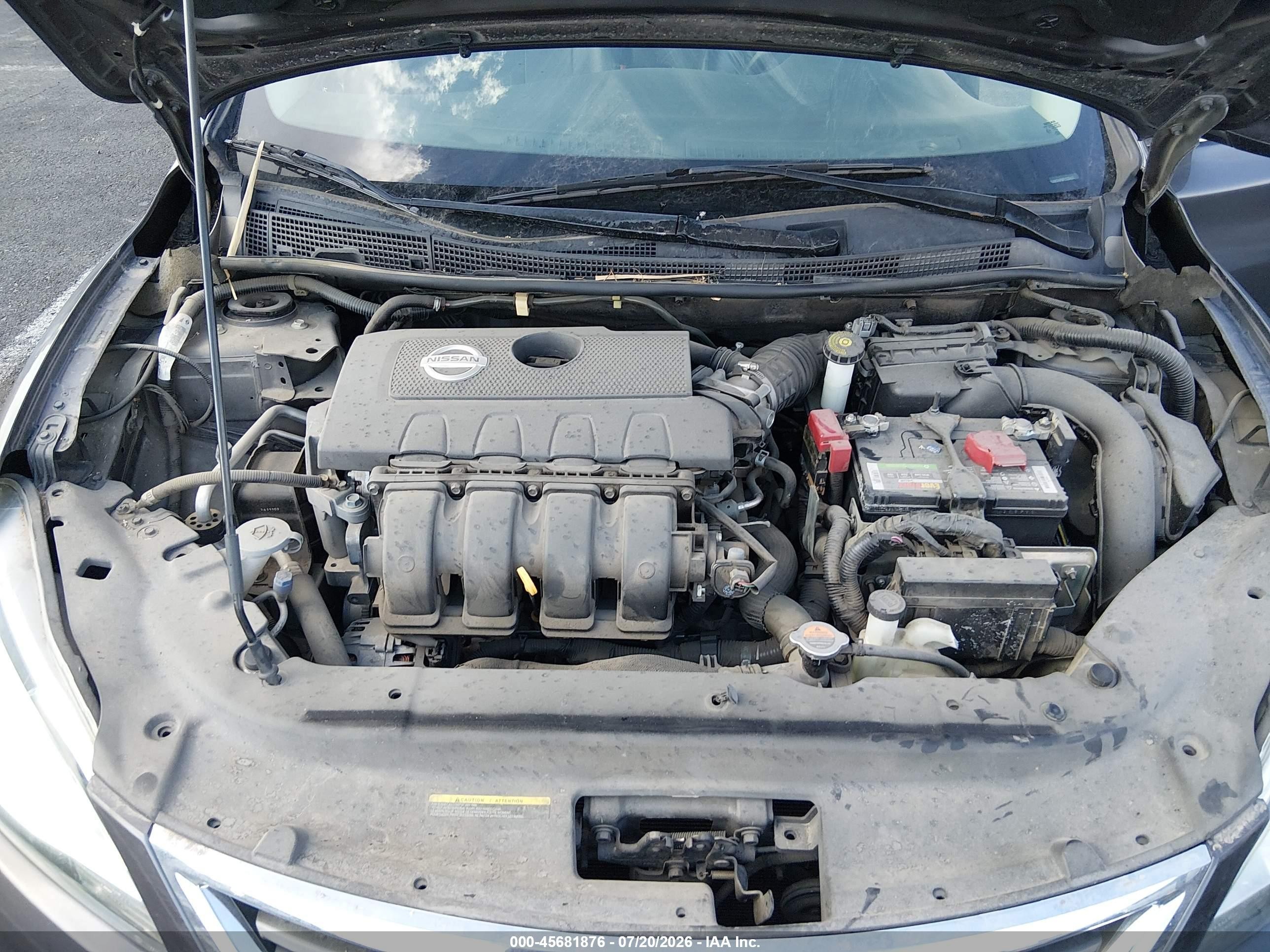 2015 Nissan Sentra Sr Gray vin: 3N1AB7AP9FY228423