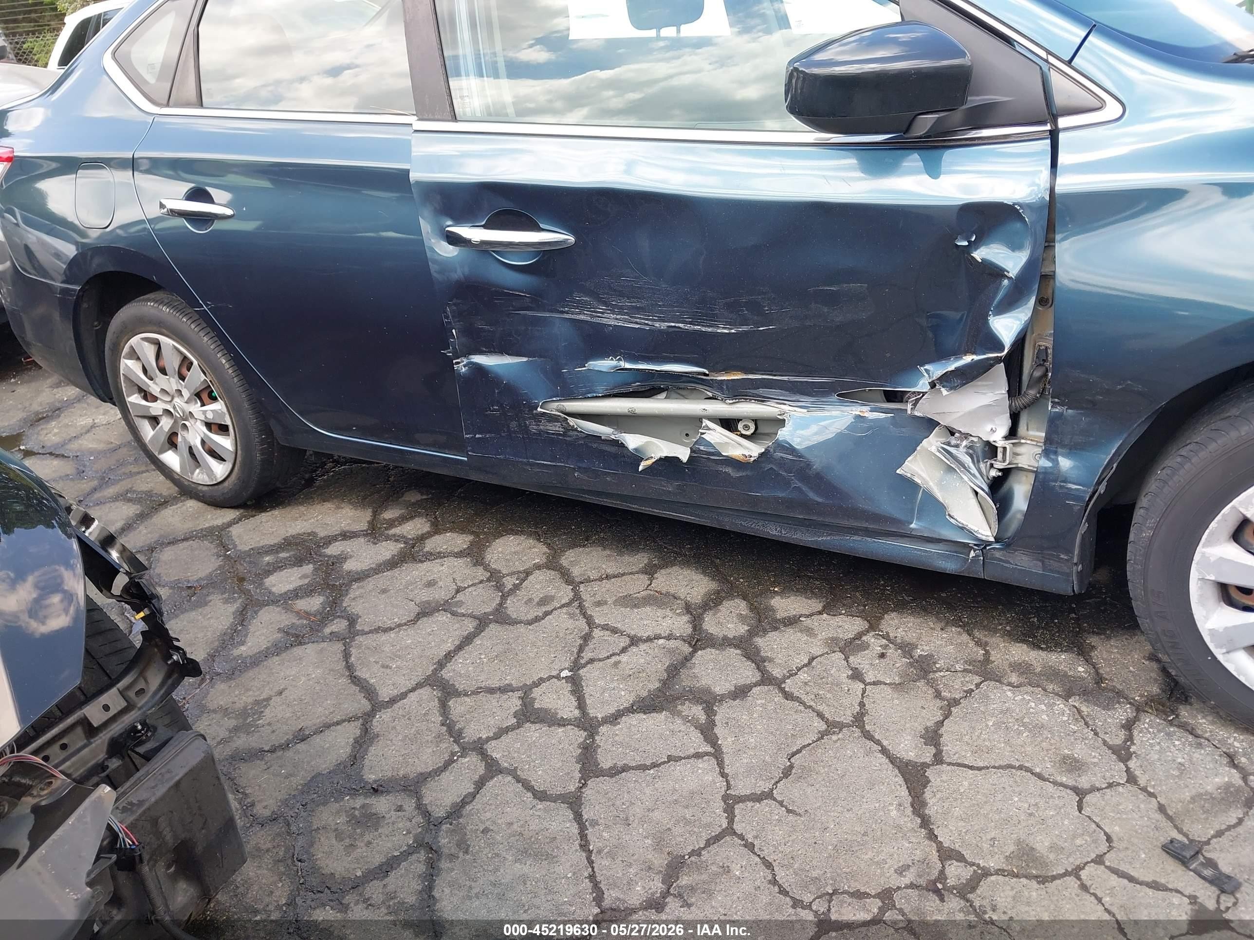 2015 Nissan Sentra Sv Green vin: 3N1AB7AP9FY230222