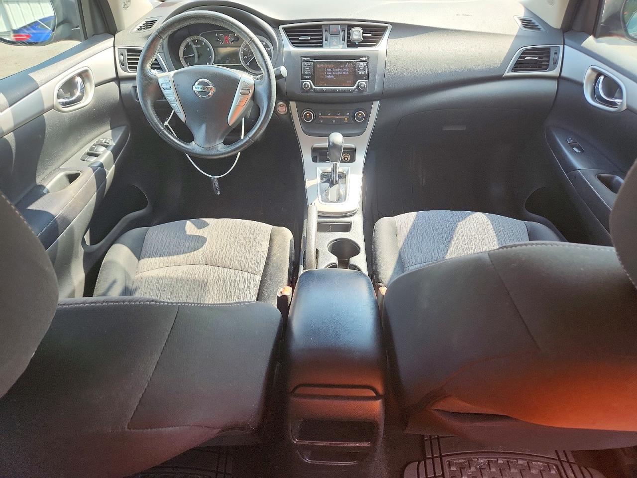 2015 Nissan Sentra Sv Red vin: 3N1AB7AP9FY233119