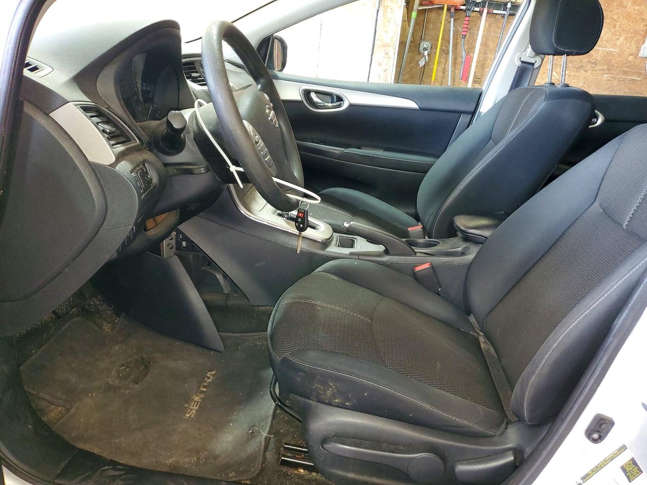 2015 Nissan Sentra S Silver vin: 3N1AB7AP9FY235100