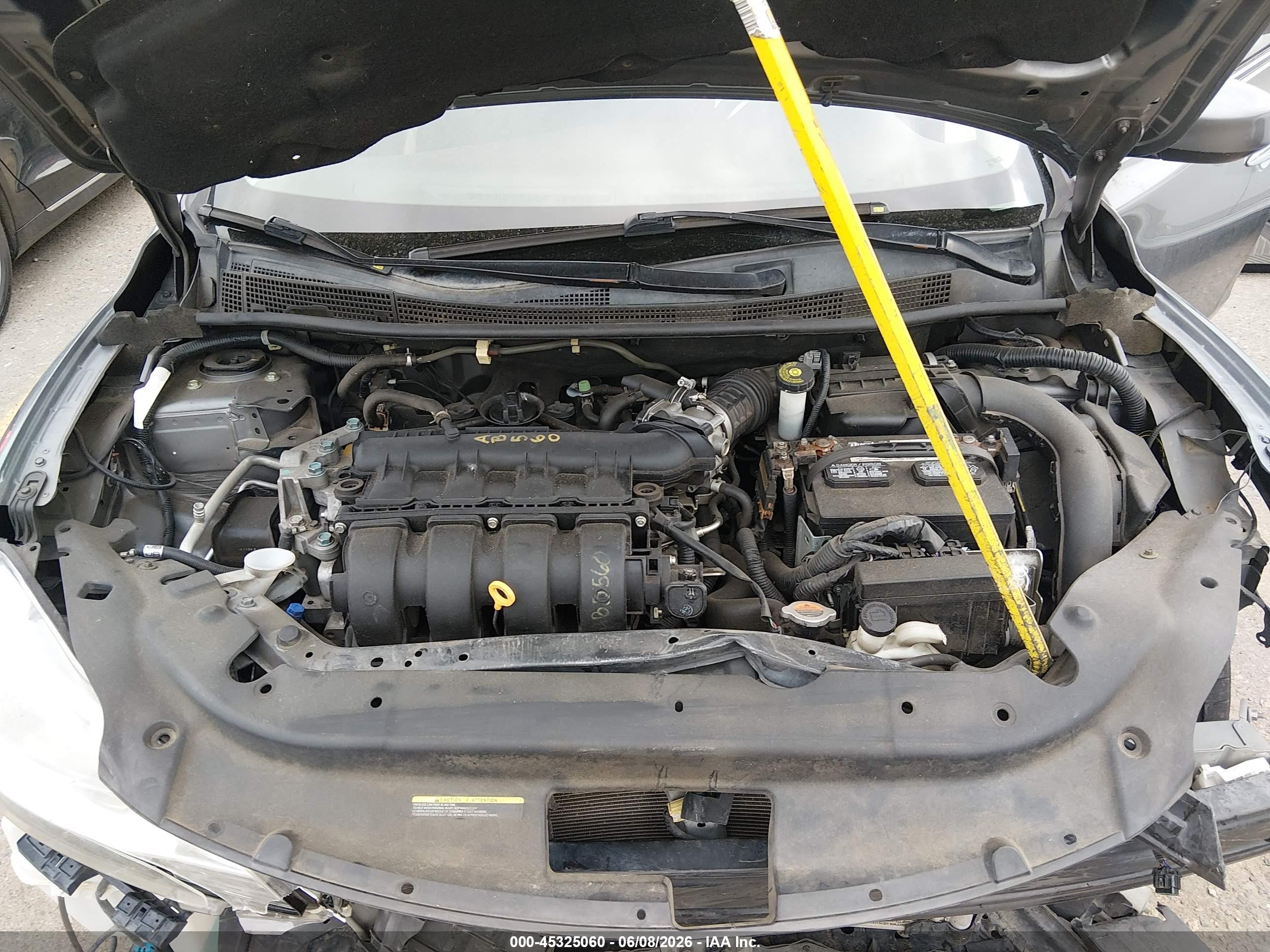 2015 Nissan Sentra Sv Silver vin: 3N1AB7AP9FY238238