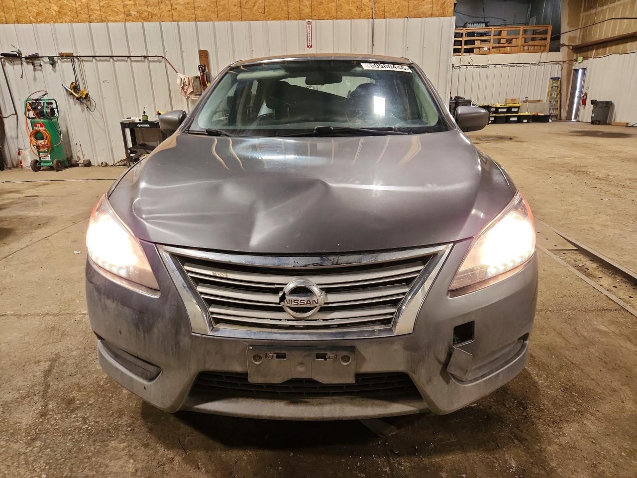 2015 Nissan Sentra Sv Серый vin: 3N1AB7AP9FY264855