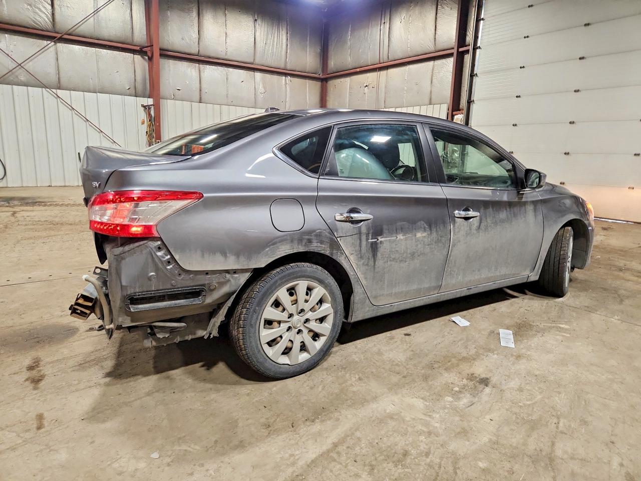 2015 Nissan Sentra Sv Серый vin: 3N1AB7AP9FY264855