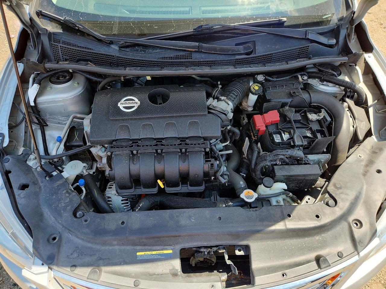 2015 Nissan Sentra Sv Silver vin: 3N1AB7AP9FY269263