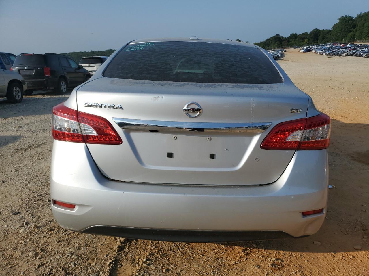 2015 Nissan Sentra S Silver vin: 3N1AB7AP9FY271191