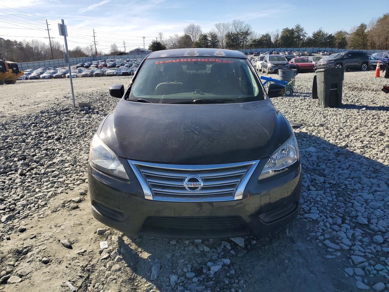 2015 Nissan Sentra S Синий vin: 3N1AB7AP9FY279744