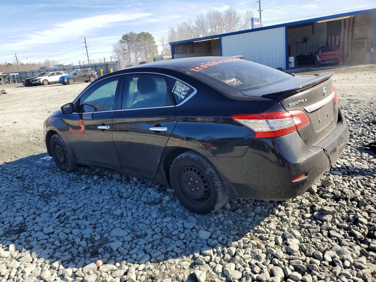 2015 Nissan Sentra S Синий vin: 3N1AB7AP9FY279744