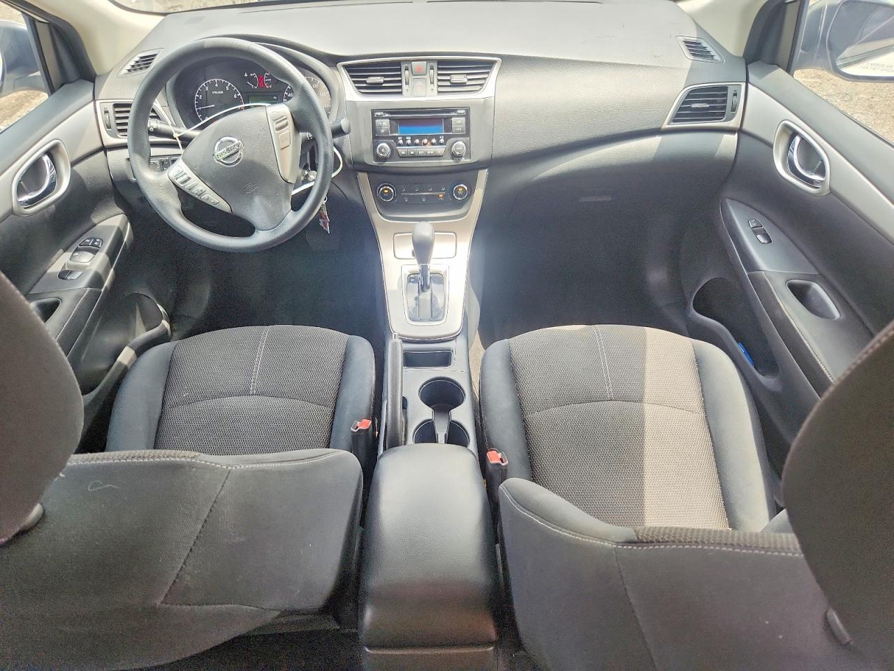2015 Nissan Sentra S White vin: 3N1AB7AP9FY284975