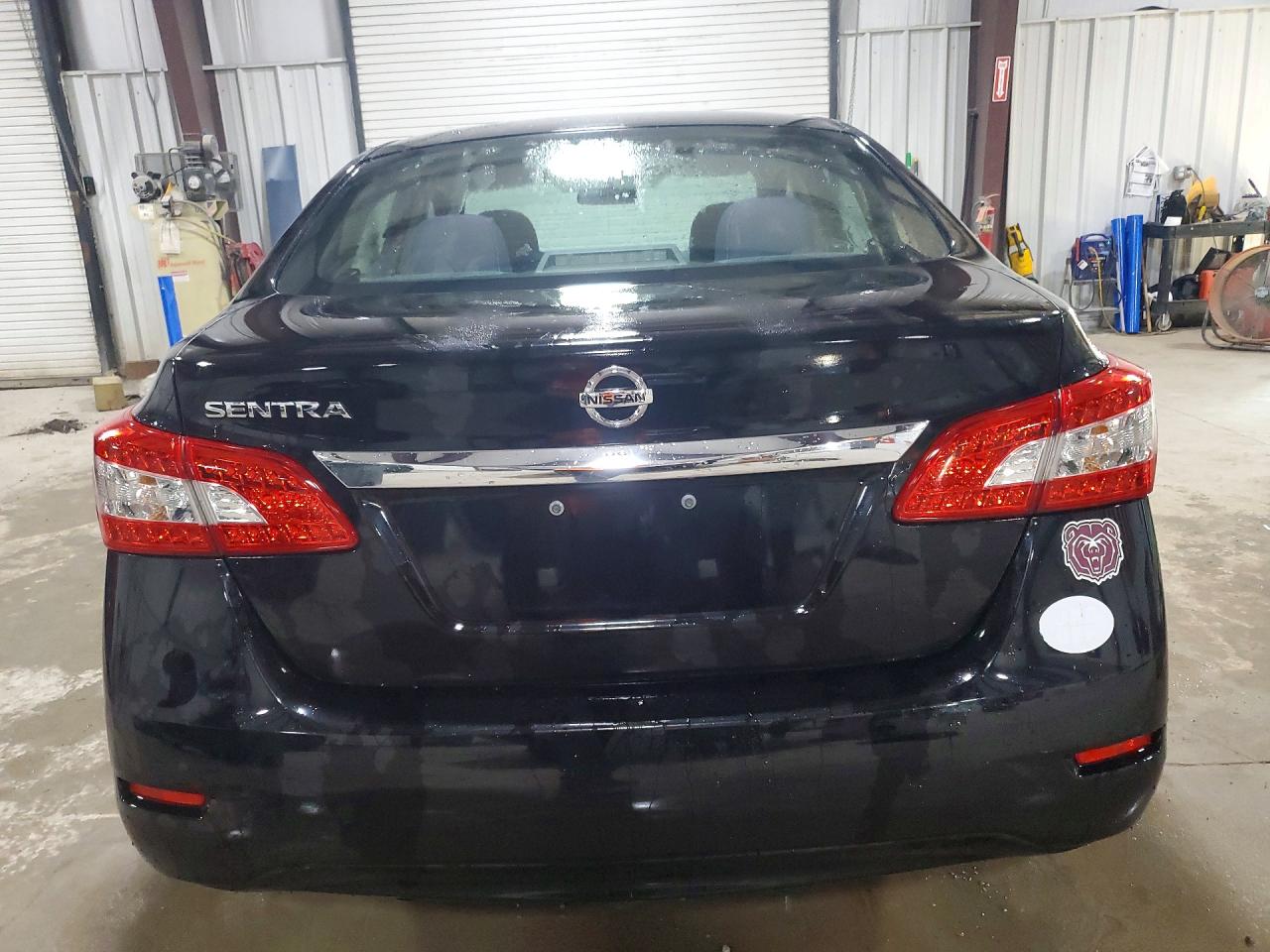 2015 Nissan Sentra S Black vin: 3N1AB7AP9FY290467