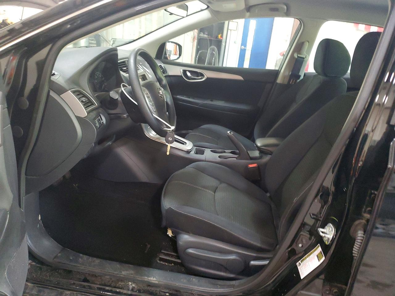 2015 Nissan Sentra S Black vin: 3N1AB7AP9FY290467