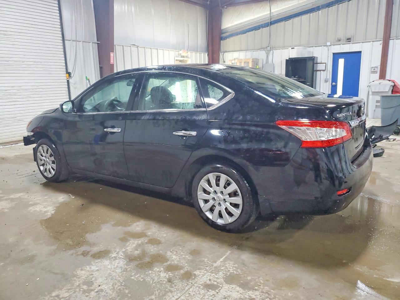 2015 Nissan Sentra S Black vin: 3N1AB7AP9FY290467