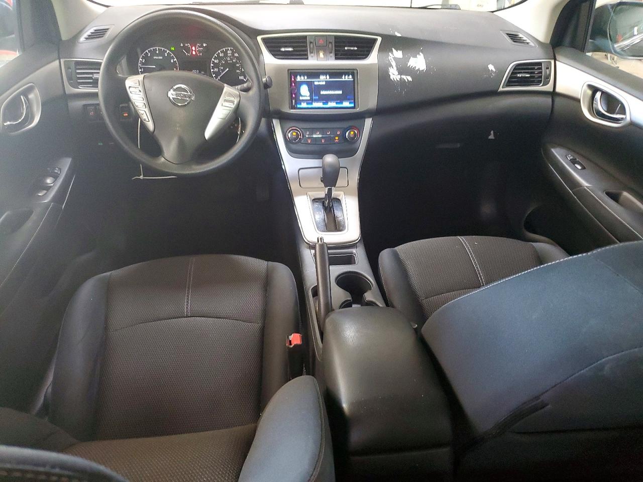 2015 Nissan Sentra S Black vin: 3N1AB7AP9FY290467