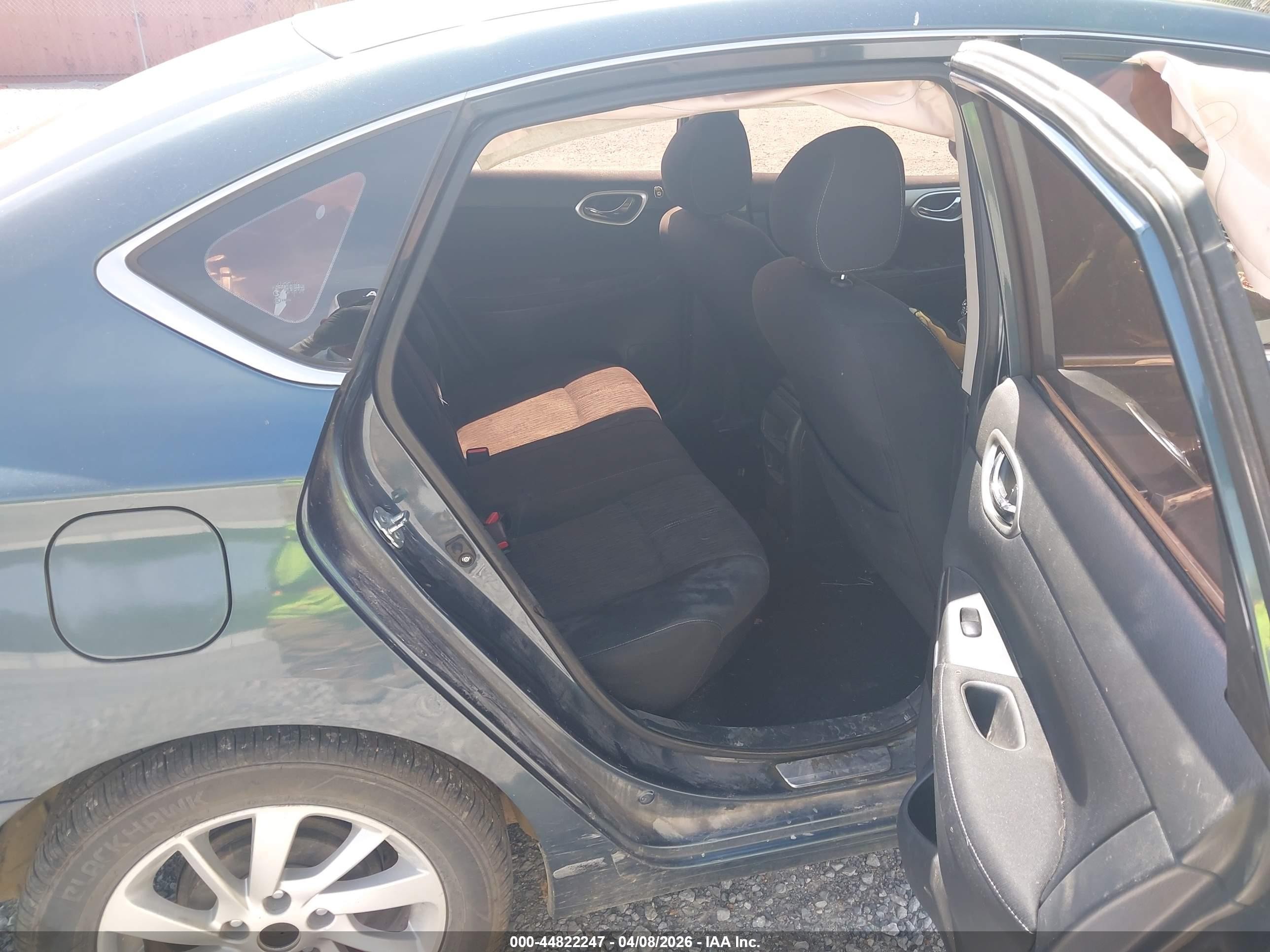 2015 Nissan Sentra Sv Blue vin: 3N1AB7AP9FY295605