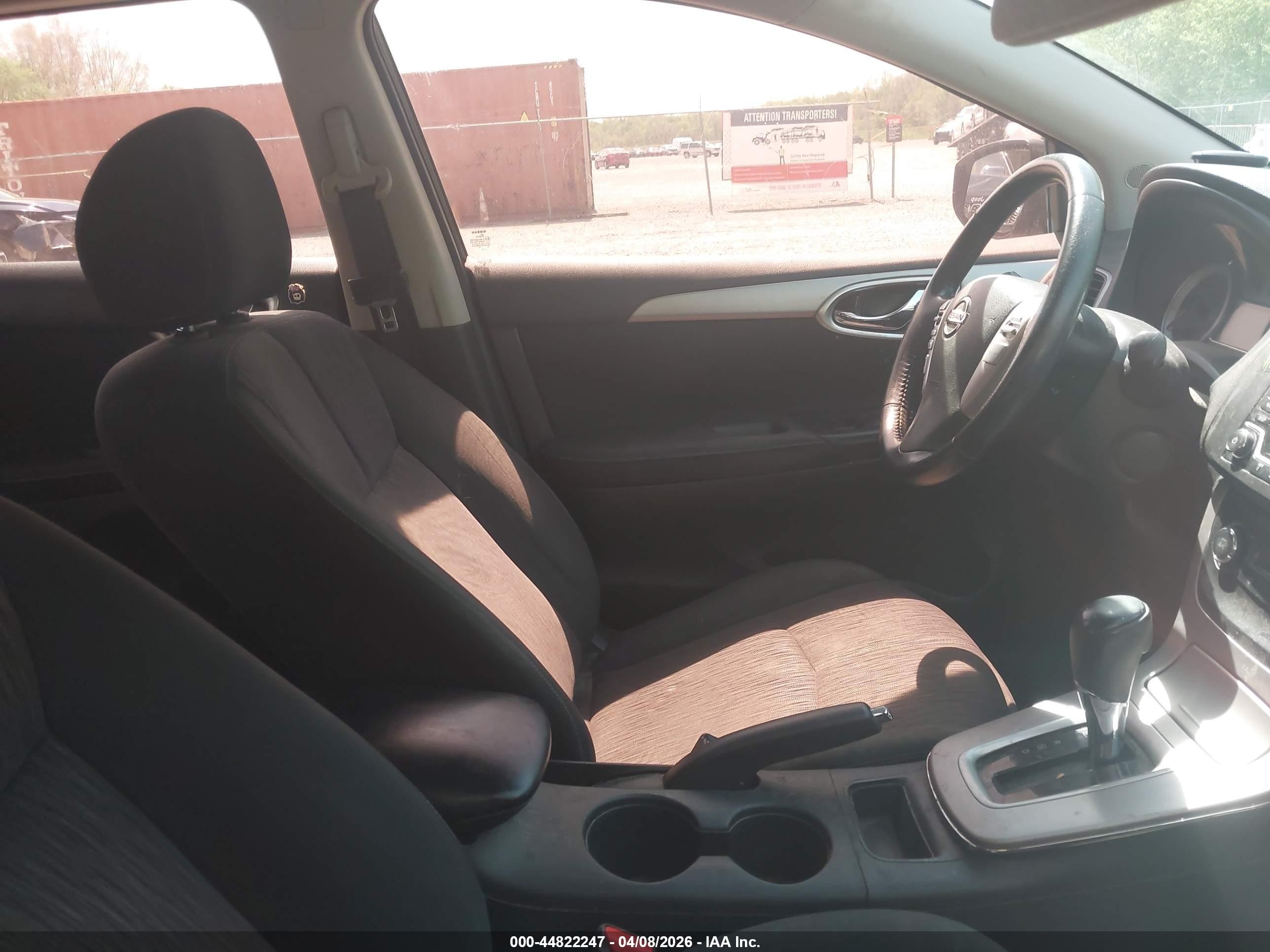 2015 Nissan Sentra Sv Blue vin: 3N1AB7AP9FY295605