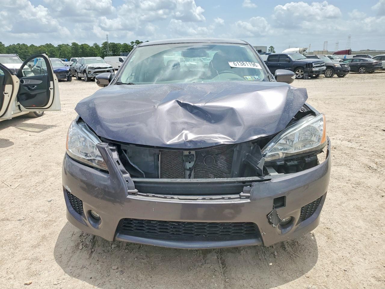 2015 Nissan Sentra Sr Угольный vin: 3N1AB7AP9FY300057