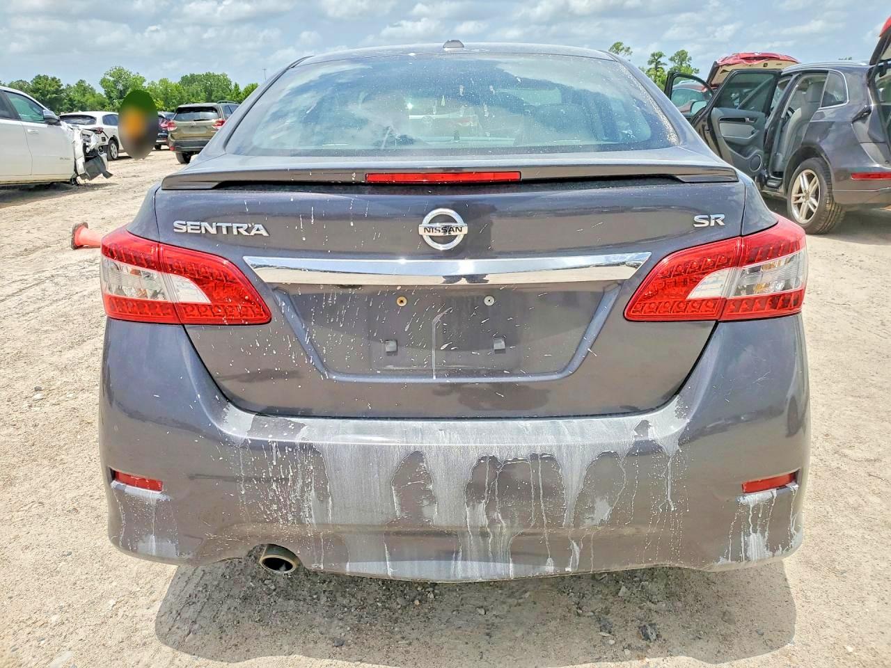 2015 Nissan Sentra Sr Угольный vin: 3N1AB7AP9FY300057