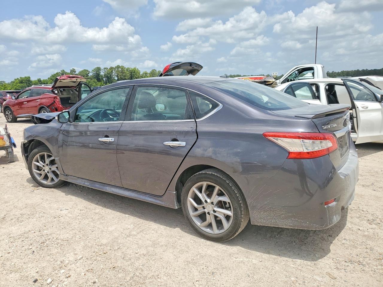 2015 Nissan Sentra Sr Угольный vin: 3N1AB7AP9FY300057