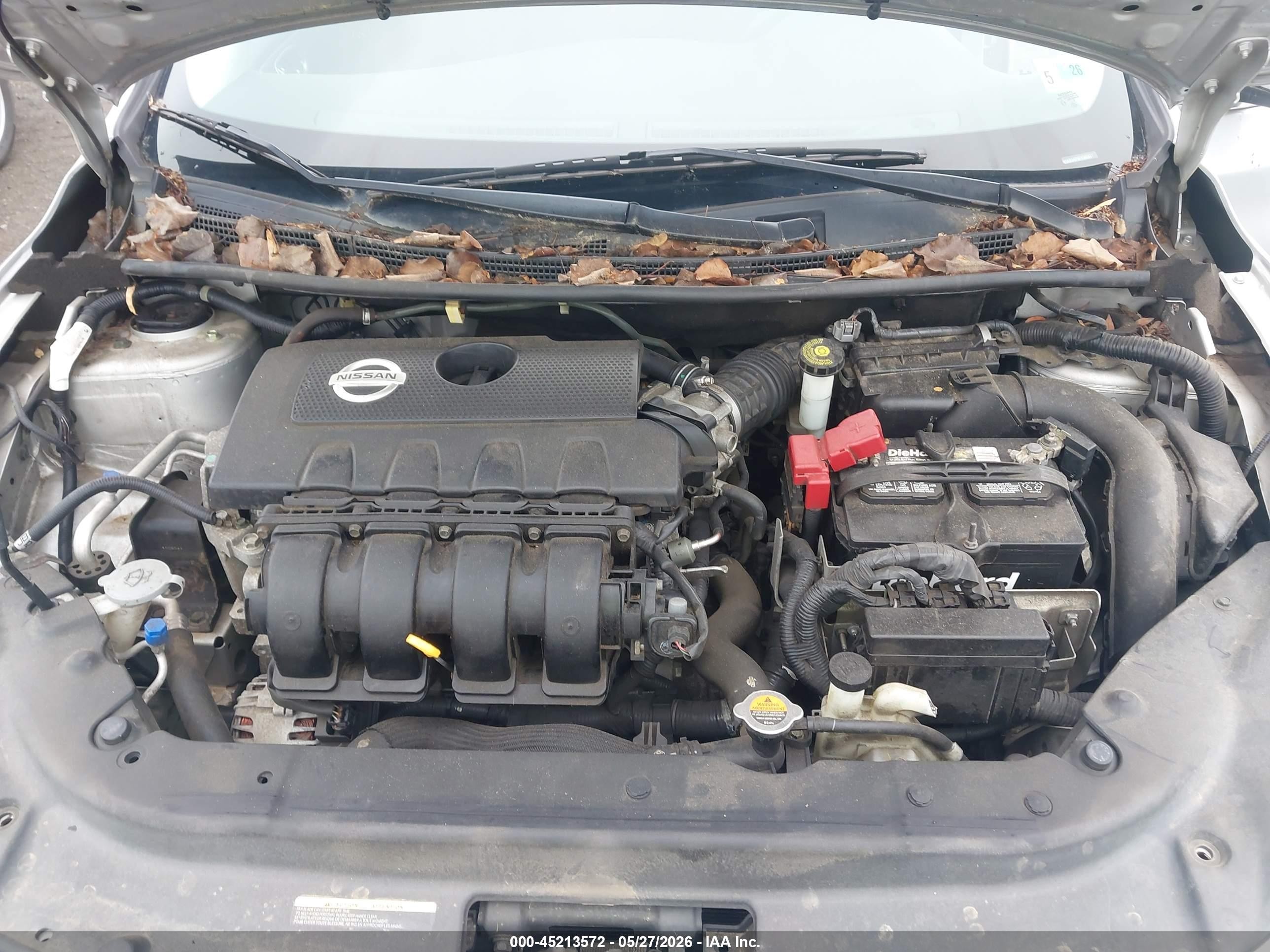 2015 Nissan Sentra S Silver vin: 3N1AB7AP9FY305937