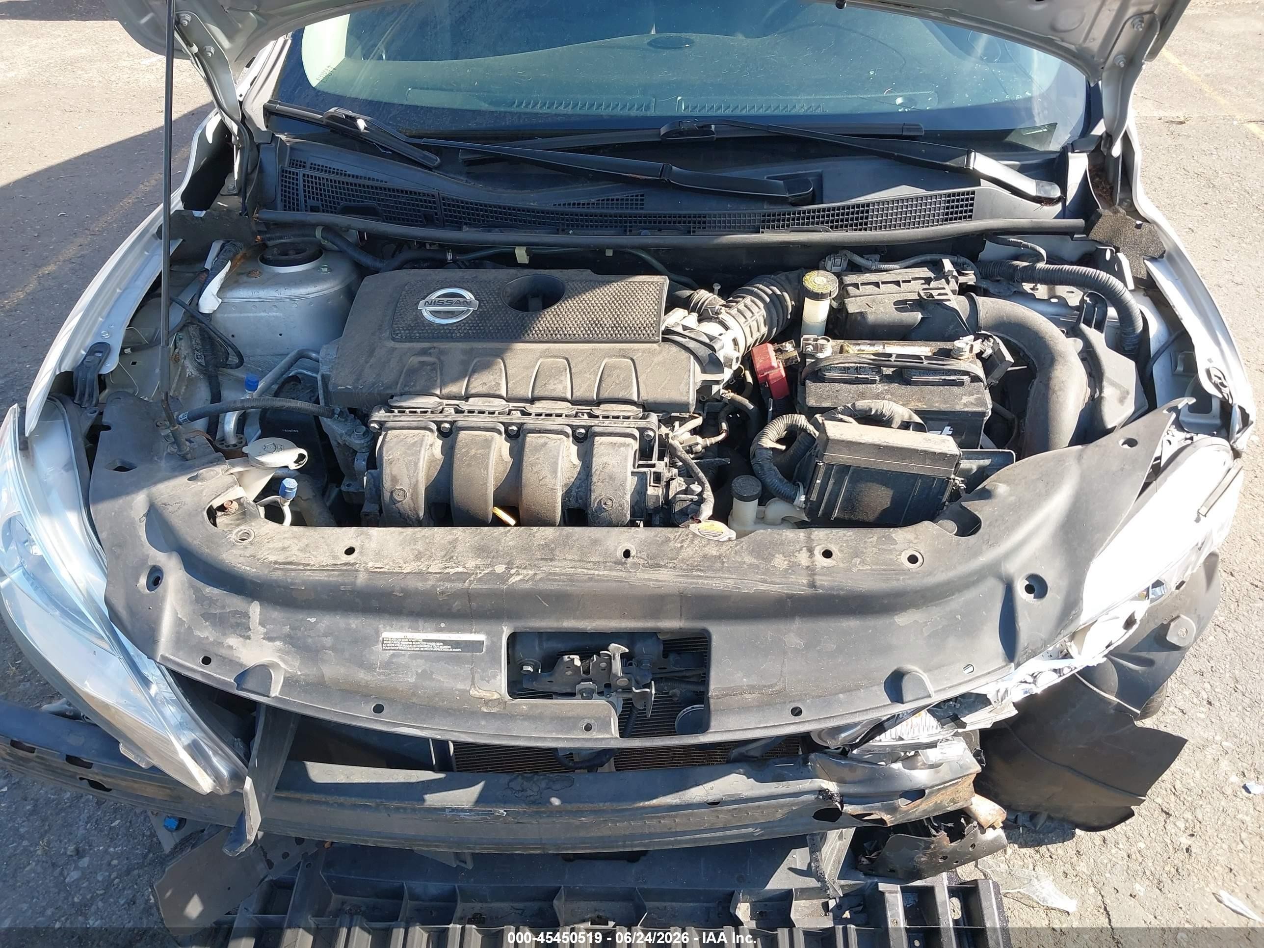 2015 Nissan Sentra Sr Silver vin: 3N1AB7AP9FY307204