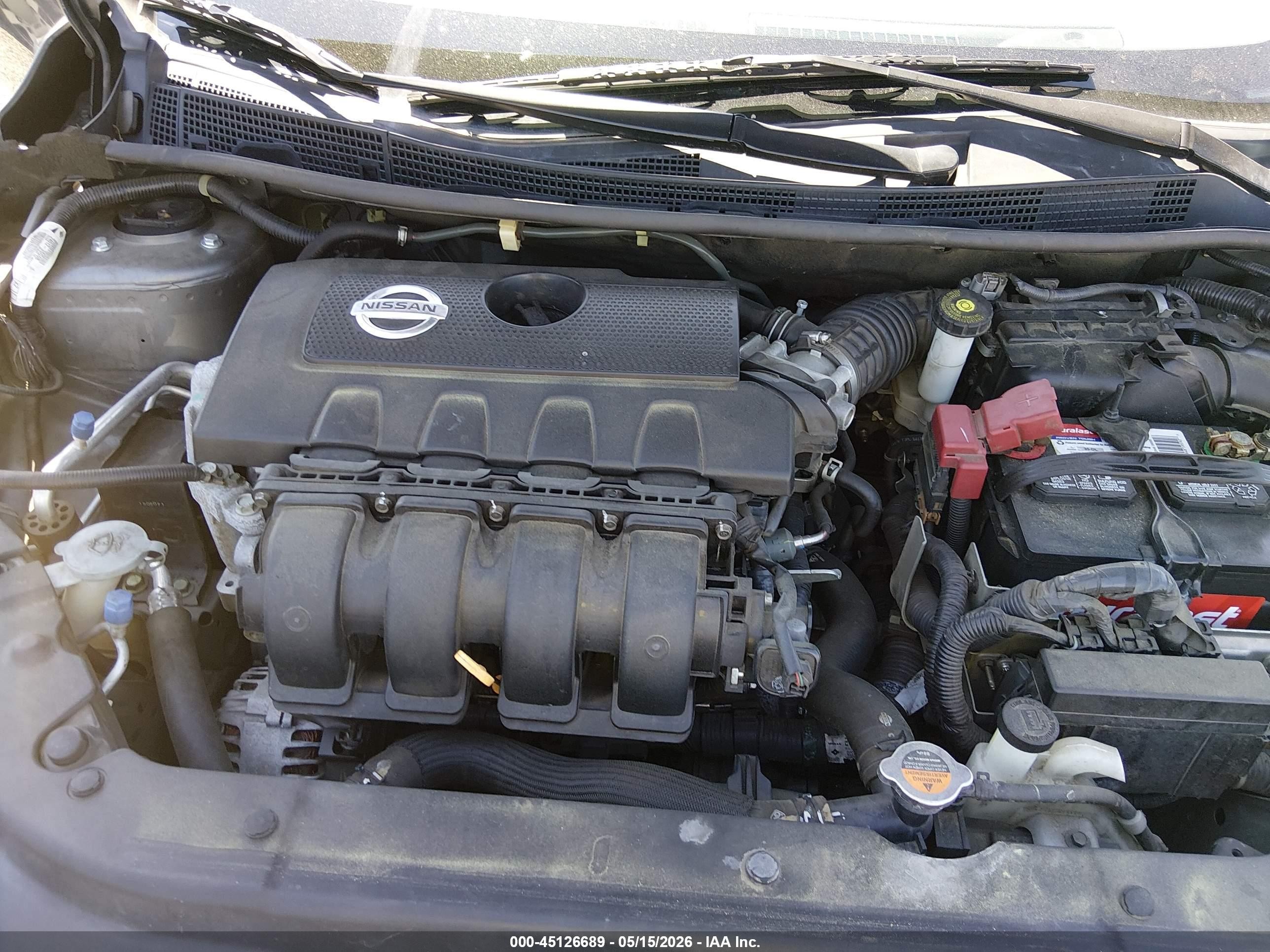 2015 Nissan Sentra Fe+ S Серый vin: 3N1AB7AP9FY307252
