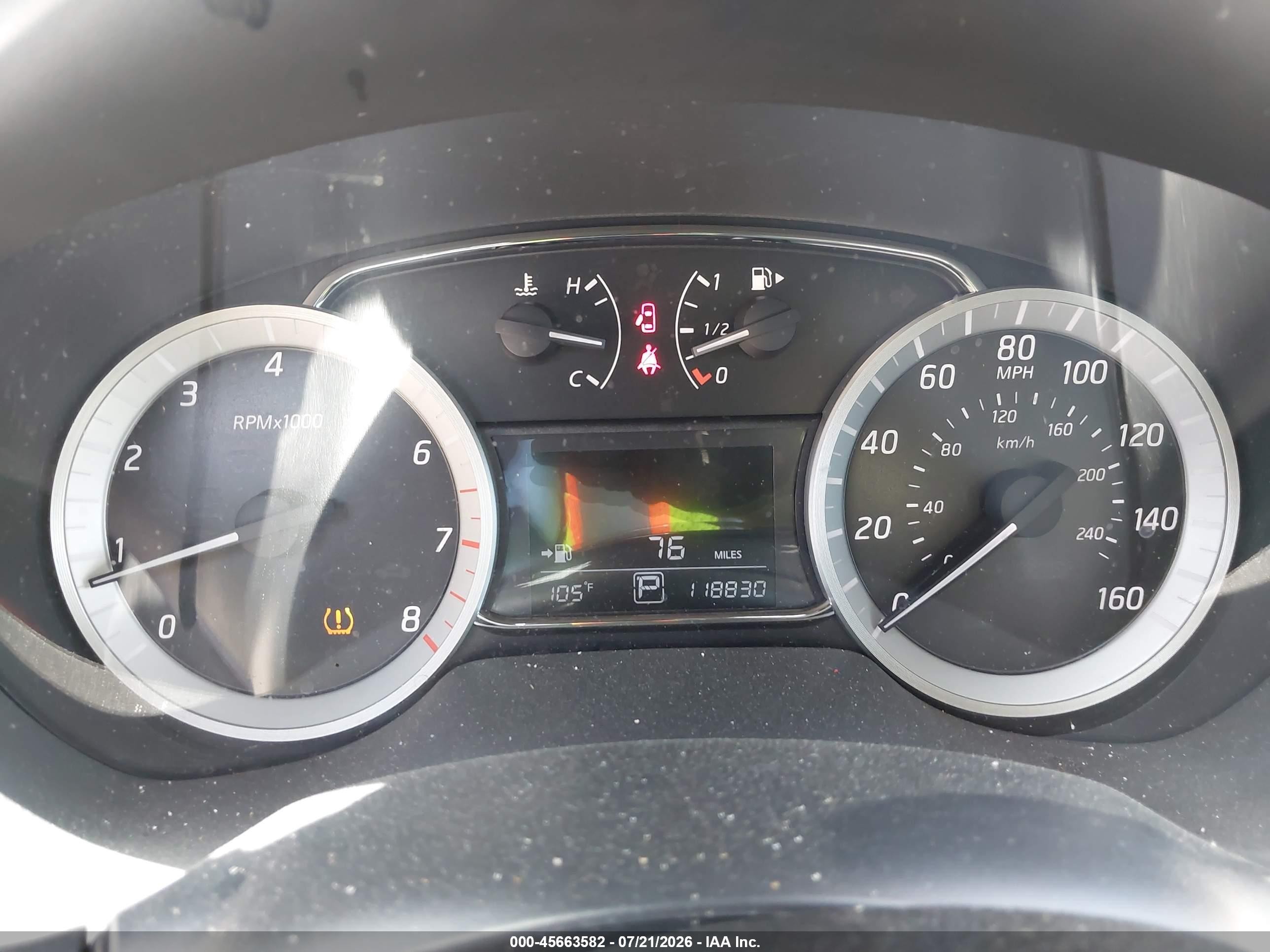 2015 Nissan Sentra Sr Серый vin: 3N1AB7AP9FY308451