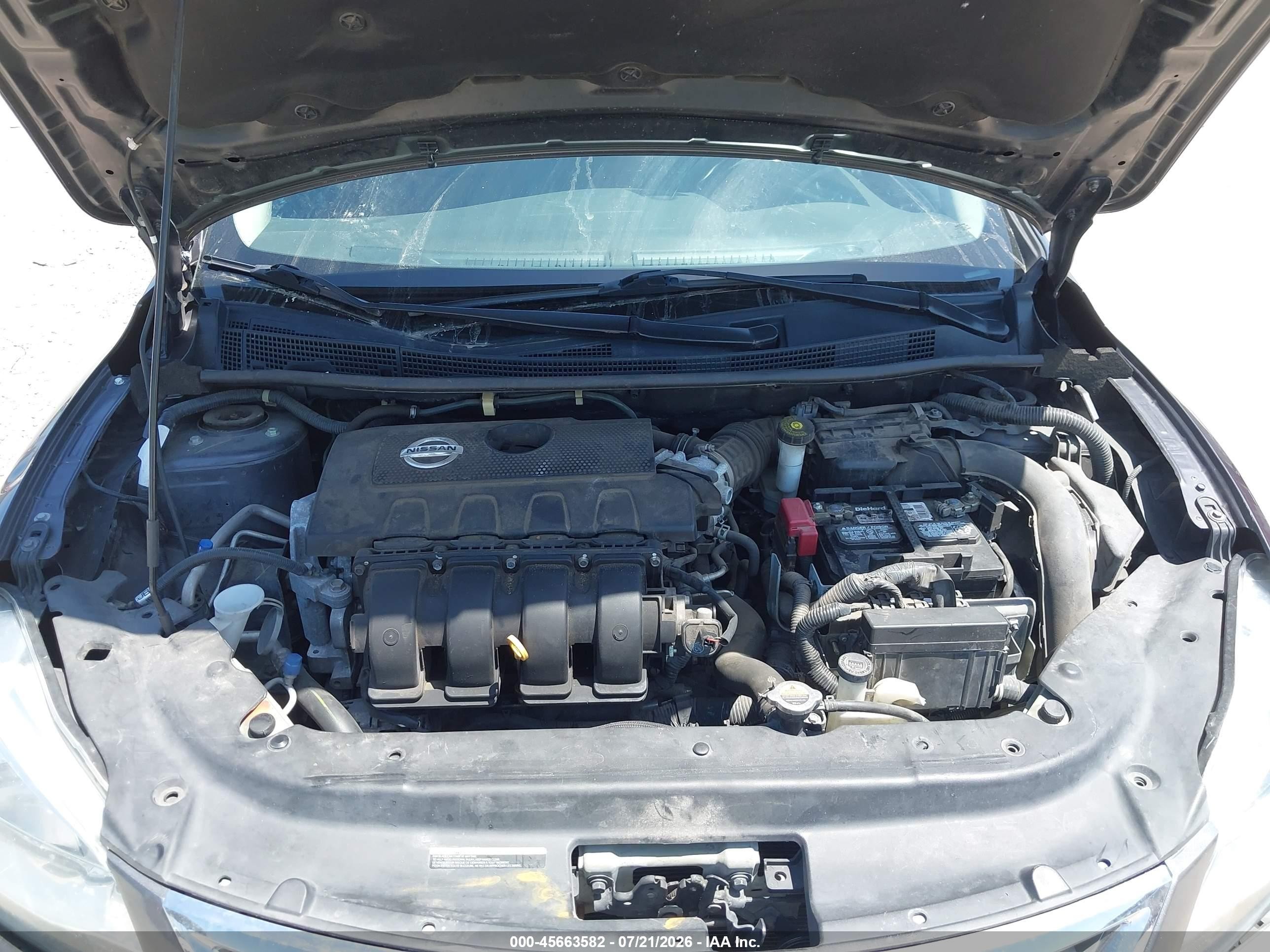 2015 Nissan Sentra Sr Серый vin: 3N1AB7AP9FY308451