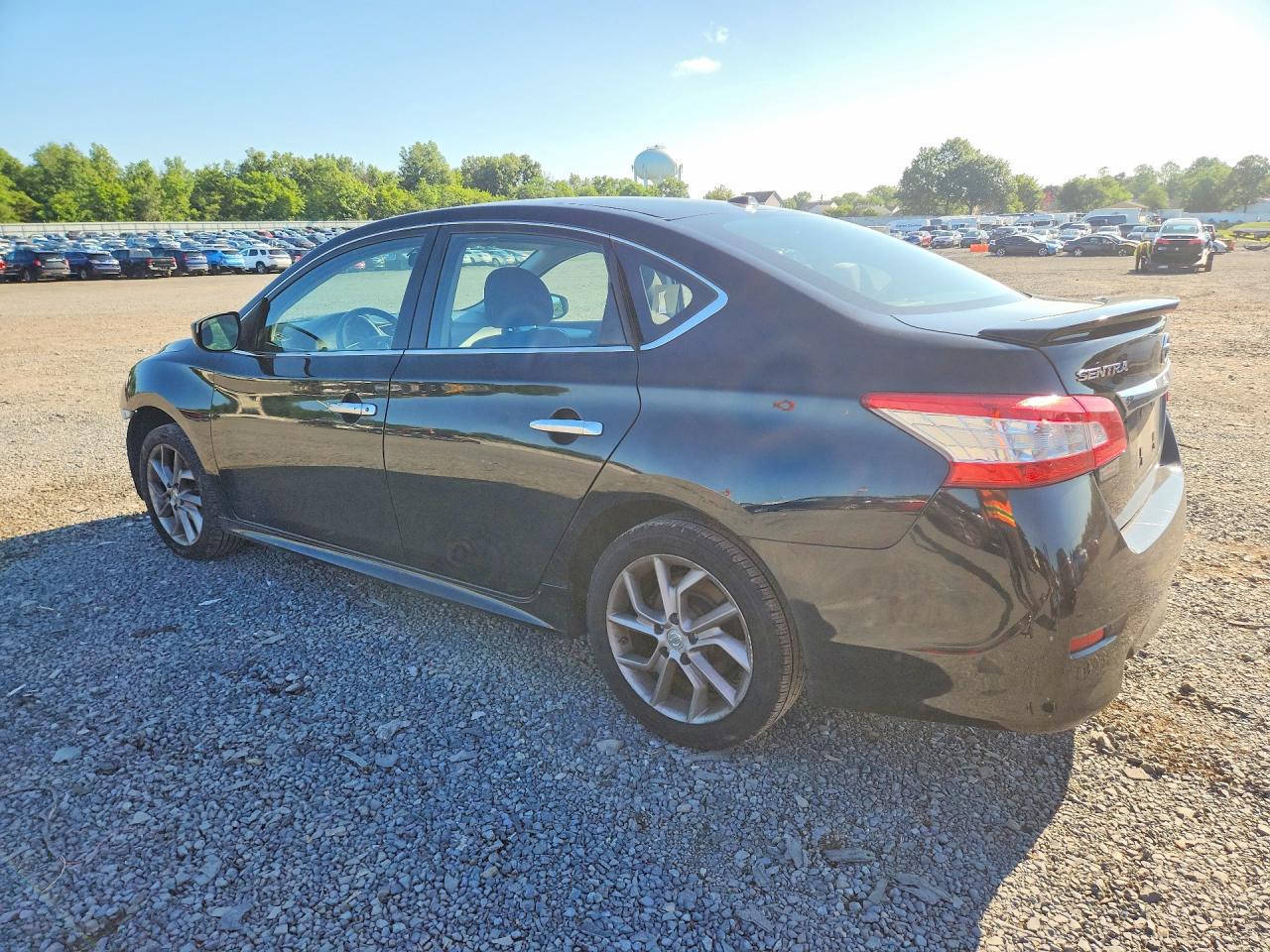 2015 Nissan Sentra Sr Black vin: 3N1AB7AP9FY312693