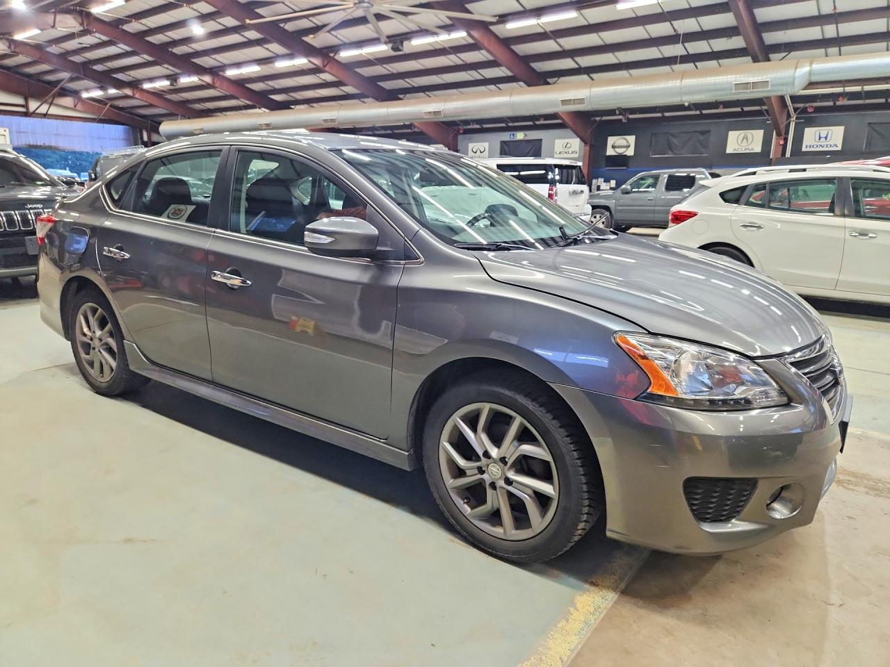 2015 Nissan Sentra Gray vin: 3N1AB7AP9FY313679