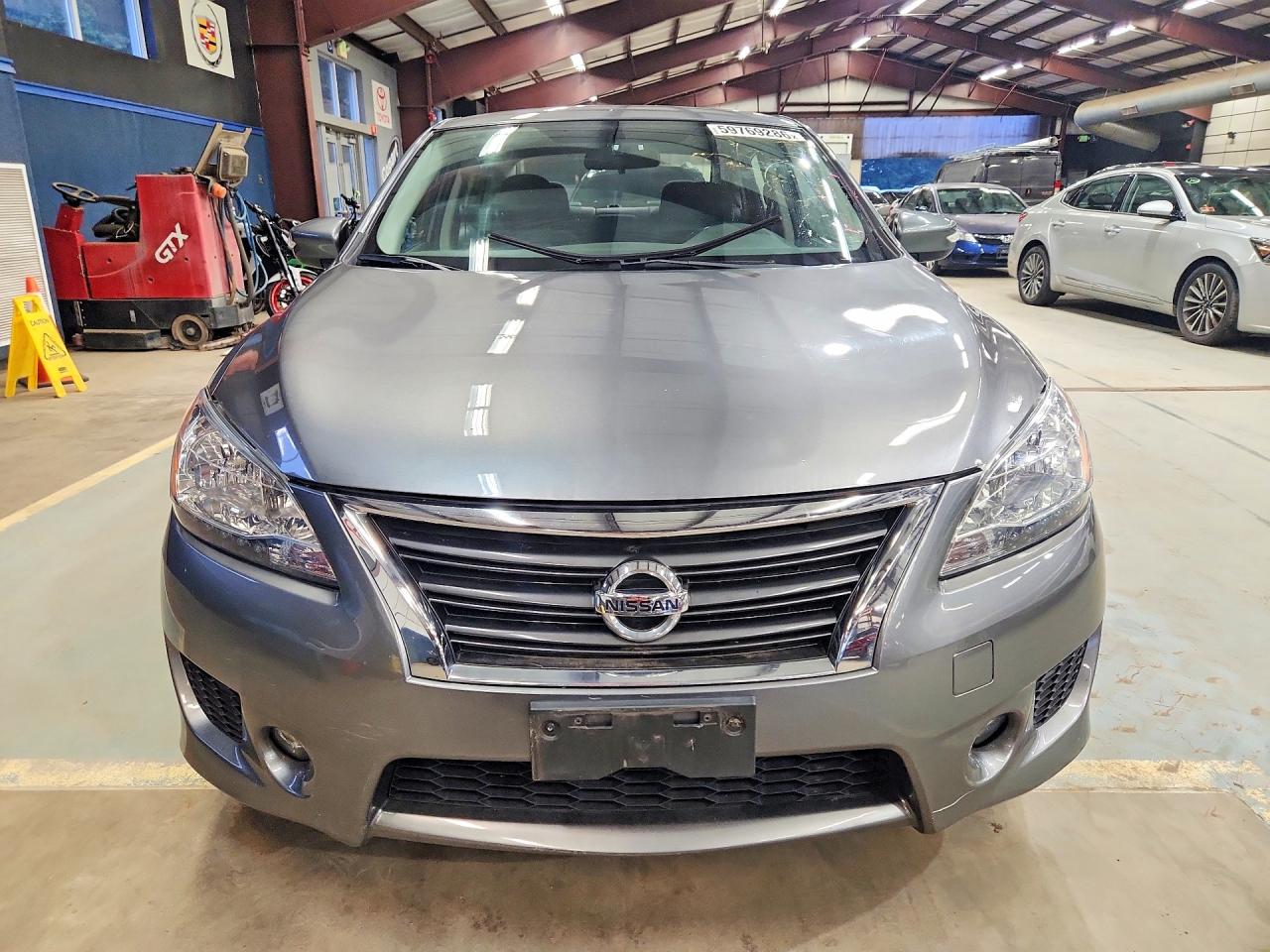 2015 Nissan Sentra Gray vin: 3N1AB7AP9FY313679