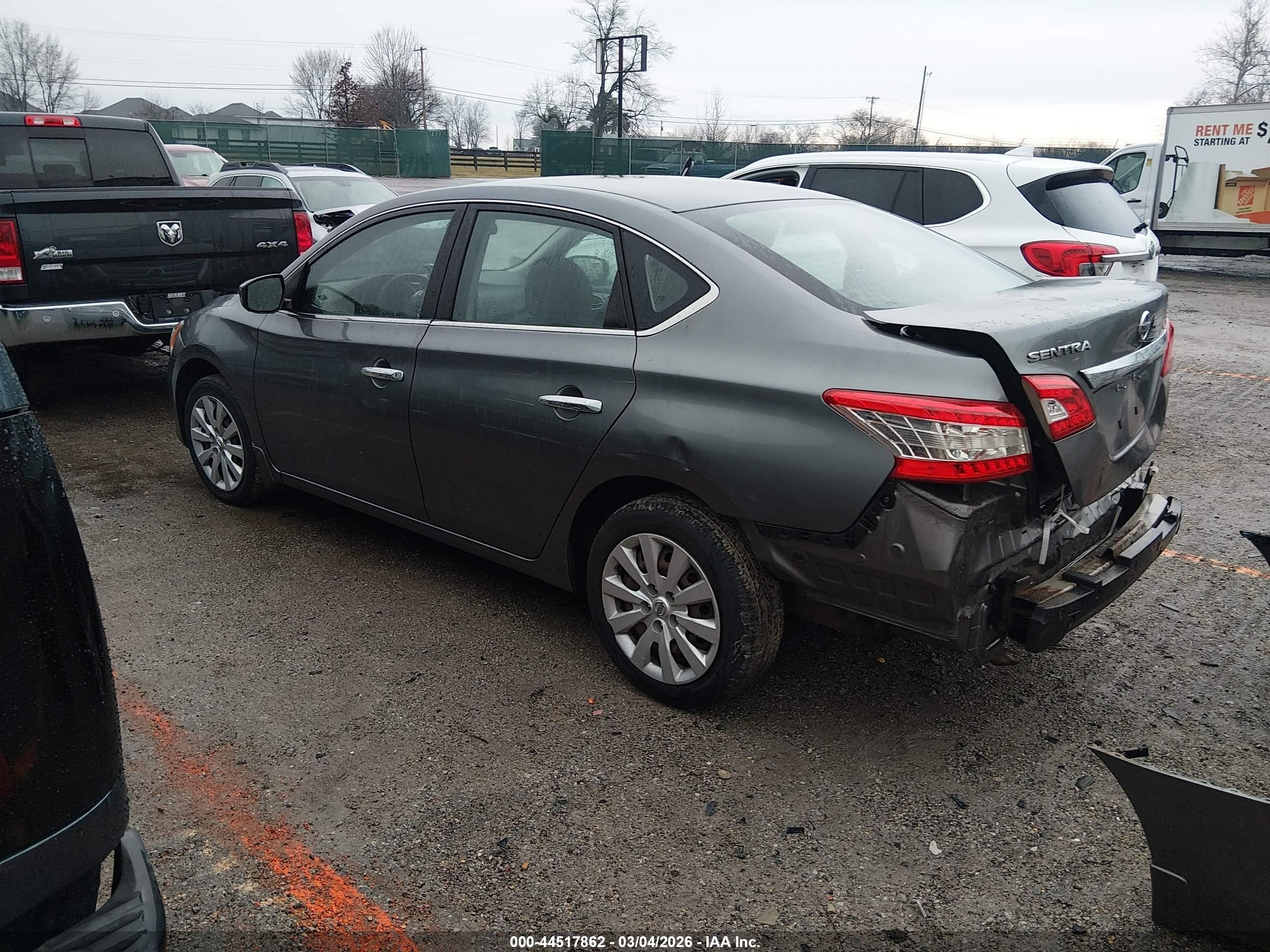 2015 Nissan Sentra S Green vin: 3N1AB7AP9FY314704