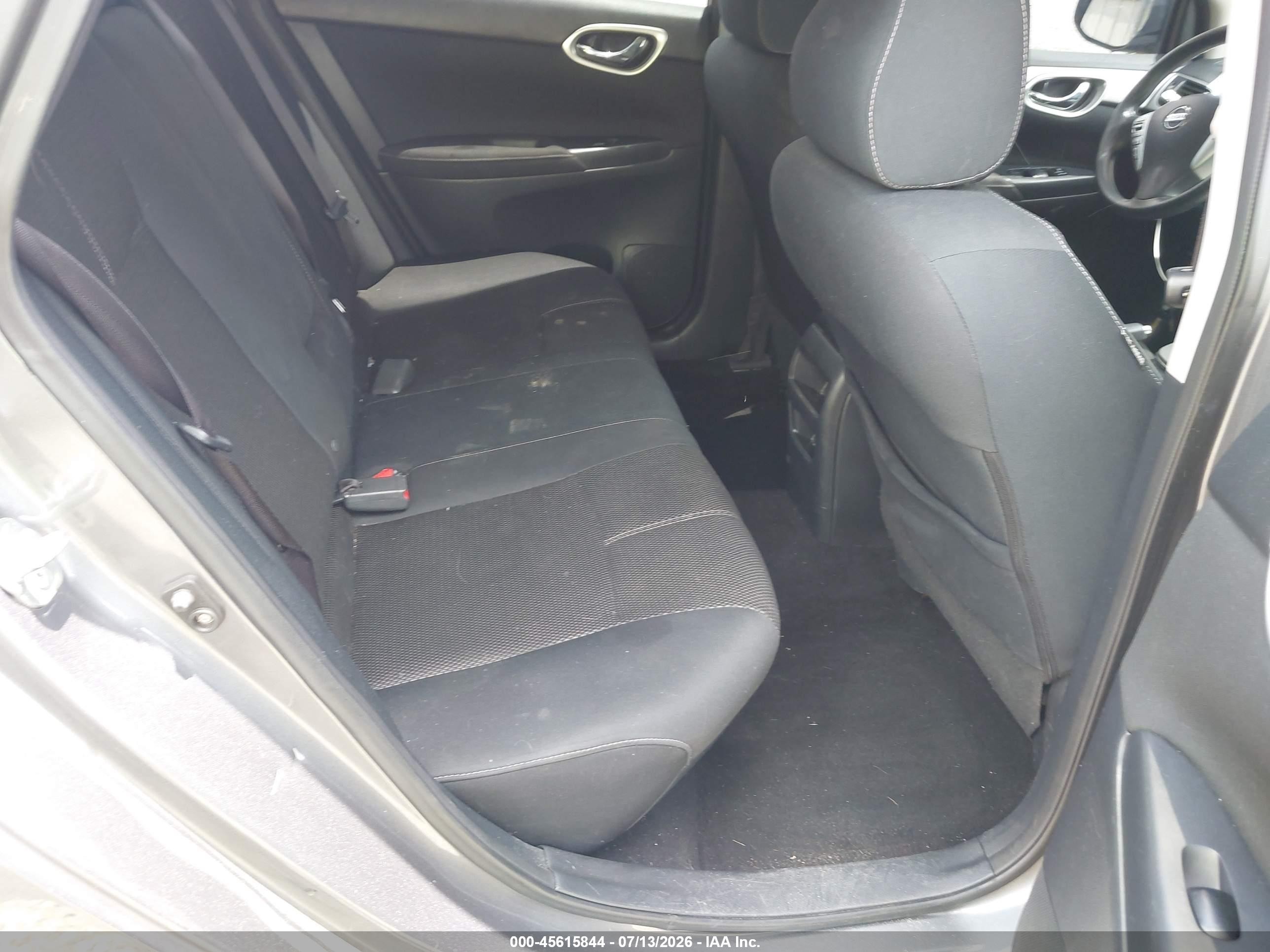 2015 Nissan Sentra S Gray vin: 3N1AB7AP9FY321863